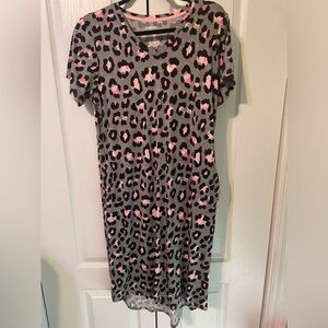 joyspun leopard dress